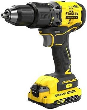 Акумуляторний шуруповерт Stanley 18 В V20 SFMCD715M2K 60 Нм, 2 × 4,0 Аг