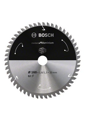 BOSCH ПИЛА СТАНДАРТ.ALU 160X20X52Z ACCU