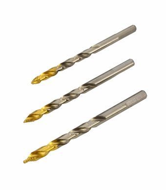 Awtools набір свердл по металу m2 hss-tin 19 шт. /1,5-10мм / чорна лінія