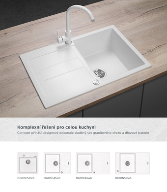 Смеситель для кухни Concept BDG3334wh