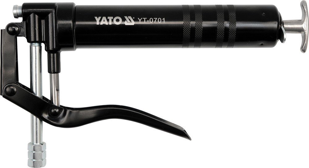 Пресс-шприц для смазки YATO YT-0701 — 120 мл, давление 310 бар, картридж 85 г