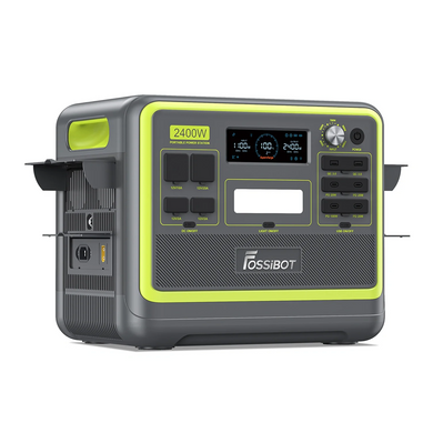 Портативная зарядная станция FOSSiBOT F2400 green, 2 400 Вт, 2 048 Вт&middot;час
