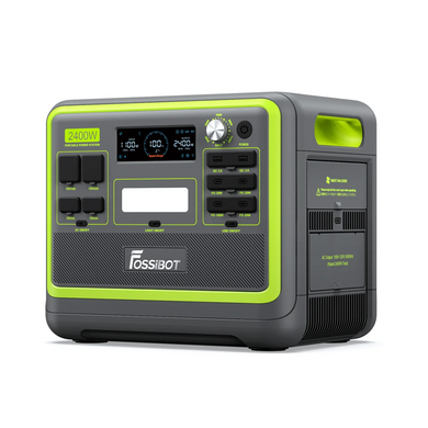 Портативная зарядная станция FOSSiBOT F2400 green, 2 400 Вт, 2 048 Вт&middot;час