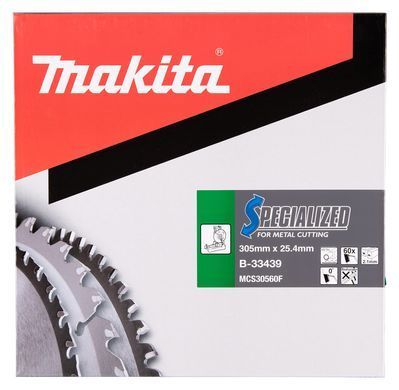MAKITA ПИЛА ДИСКОВАЯ 305x25,4x60z СПЕЦИАЛИЗИРОВАННАЯ МЯГКАЯ СТАЛЬ