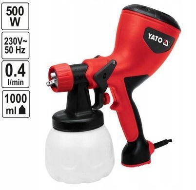 YATO АГРЕГАТ МАЛЯРСЬКИЙ ГІДРОДИНАМІЧНИЙ 650W