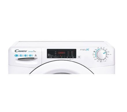Пральна машина з сушкою&nbsp;Candy SmartPro CSOW 4855TWE/1-S - 53см - 8кг/5кг