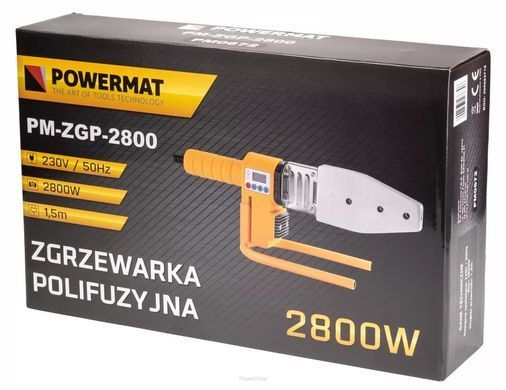Набір для паяння ППР в кейсі 2800ВТ PM-ZGP-2800 Powermat