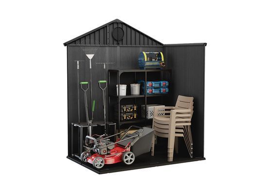 Сарай пластиковый KETER Darwin 6х4 190 x 121 x 221cm серый