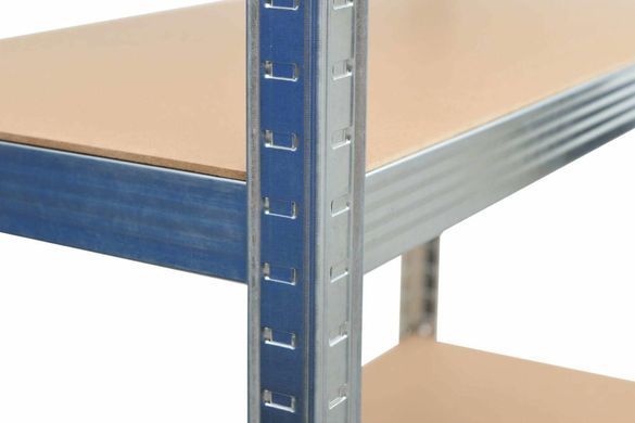 Стеллаж Awtools 5 полок 180X90X40 нагрузка 250 кг / 5,0 мм - быстрая сборка нажатием