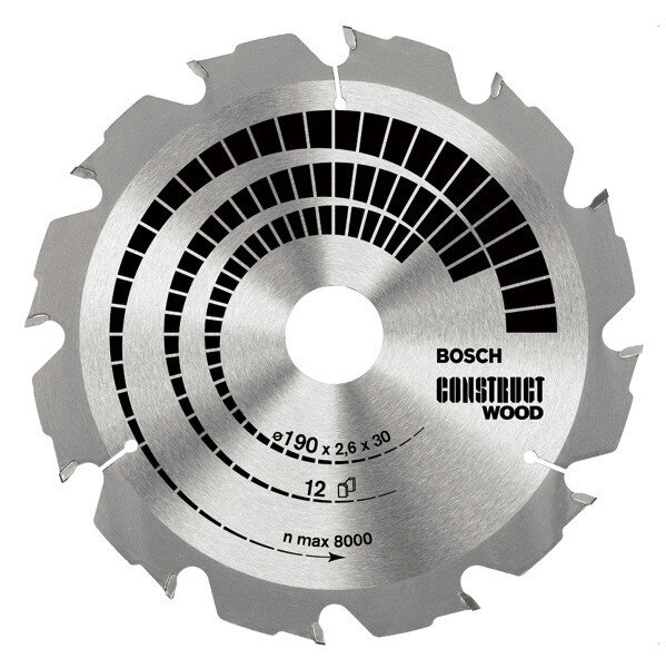 Пильный диск по дереву Bosch Construct Wood 235×30/25 мм, 16 зубов