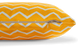 Подушка декоративна ZigZac Yellow 45x45 для саду та дому&nbsp;жовта MoodMe