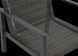Комплект садових меблів з металу для тераси Furrore Lotus Dinnig Dark Grey