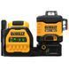 DEWALT ЛАЗЕР ПЛОСКОСТНОЙ 12/18V DCE089D1G18 30м 3x360&deg; 1x2,0Ah 18V ЗЕЛЕНЫЙ