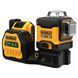DEWALT ЛАЗЕР ПЛОСКОСТНОЙ 12/18V DCE089D1G18 30м 3x360&deg; 1x2,0Ah 18V ЗЕЛЕНЫЙ