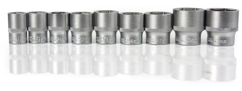 Динамометричний ключ у наборі з головками 20 шт 1/2" 8-32 мм KLIP Mar-Pol M58205