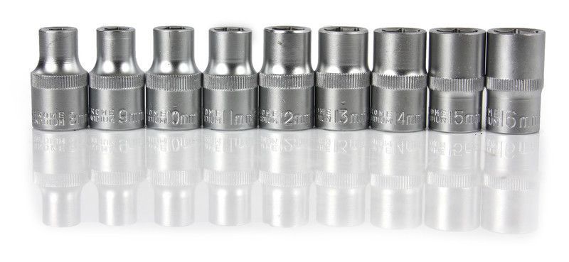 Динамометричний ключ у наборі з головками 20 шт 1/2" 8-32 мм KLIP Mar-Pol M58205