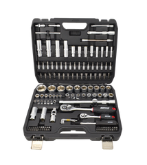 AWTOOLS Набір ключів 144 шт. 1/2" / 1/4" Black Line