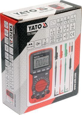Yato цифровой измеритель порядка чередования фаз l1/l2/l