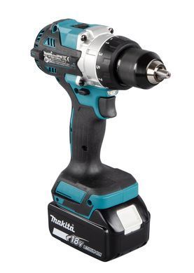 Акумуляторний дриль MAKITA DDF486RTJ 130 Нм LXT 18 Li-Ion BLDC XPT 2x 5,0 Ач MAKPAC