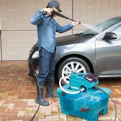 Акумуляторне миття високого тиску MAKITA DHW080ZK BODY 2x18V LXT 18V 80 бар 380 л/год шланг 5м