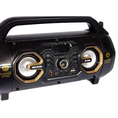 Портативна Bluetooth-колонка з підсвічуванням Bass Polska 5943