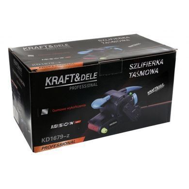 Стрічкова шліфувальна машина KING SERIES Kraft&Dele KD1679-Z