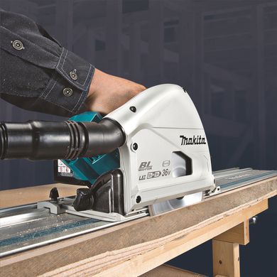 Аккумуляторная погружная пила LXT 2x18V = 36V 165 мм ADT MAKITA DSP600ZJ