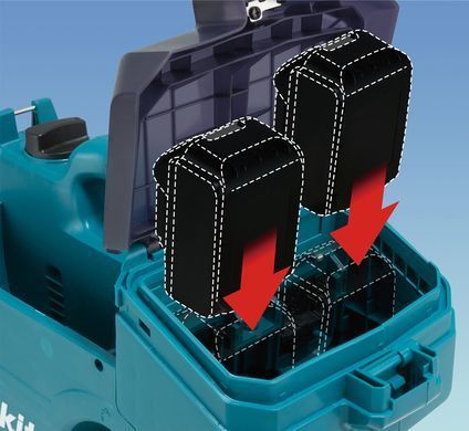 Акумуляторне миття високого тиску MAKITA DHW080ZK BODY 2x18V LXT 18V 80 бар 380 л/год шланг 5м