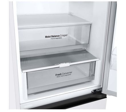 Холодильник LG GBV3100CSW - повний No Frost - 186 см - ящик з контролем вологості