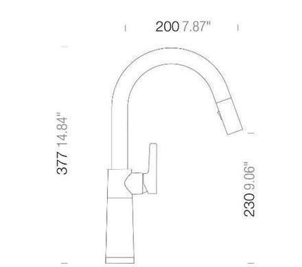 Смеситель Schock SC-520 555120 - магма - латунь
