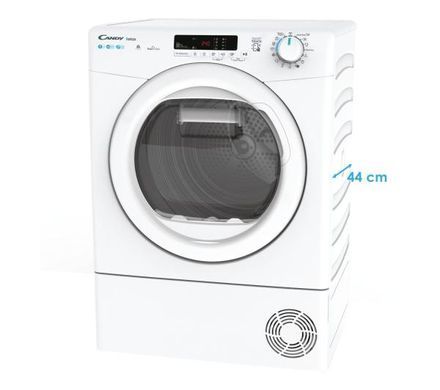 Сушильная машина Candy Smart CR4 H7A1DE-S - тонкая 46,5 см - тепловой насос - 7 кг