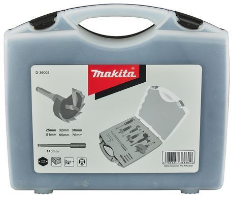 Набір свердел для дерева Makita самозахідні 7 шт 25-76 мм