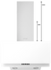 Витяжка кухонна 60 см Concept opk5060wh