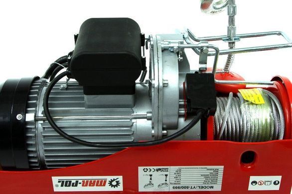 ЛЕБЕДКА КАНАТНАЯ | 500/999kg
