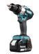 Акумуляторний дриль MAKITA DDF486RTJ 130 Нм LXT 18 Li-Ion BLDC XPT 2x 5,0 Ач MAKPAC