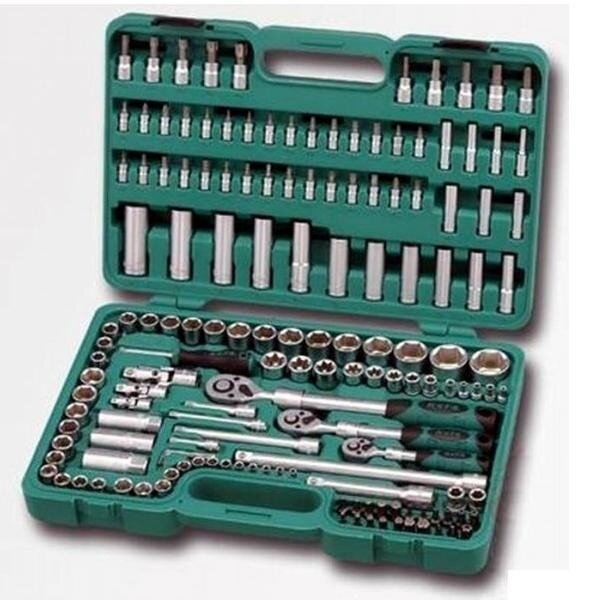 Набір інструментів Honiton 155 предметів h4351: головки 1/4″, 3/8″, 1/2″, Torx