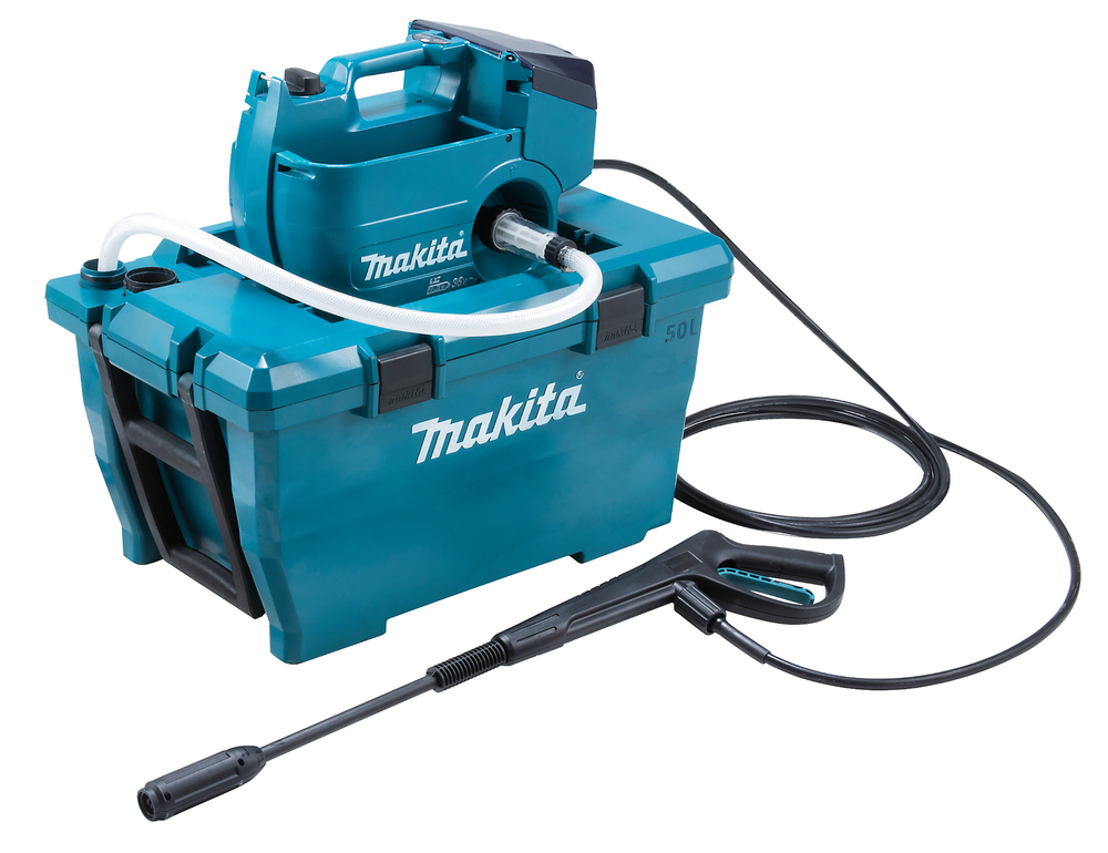 Аккумуляторная мойка высокого давления Makita DHW080ZK 2x18V LXT 80 бар