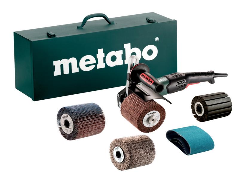 Шлифмашина ленточная Metabo SE 17-200 RT 1700 Вт, диски 100–200 мм, с комплектом