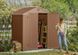 Сарай пластиковий KETER Darwin 6х4 190 x 121 x 221cm коричневий