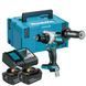 Акумуляторний дриль MAKITA DDF486RTJ 130 Нм LXT 18 Li-Ion BLDC XPT 2x 5,0 Ач MAKPAC