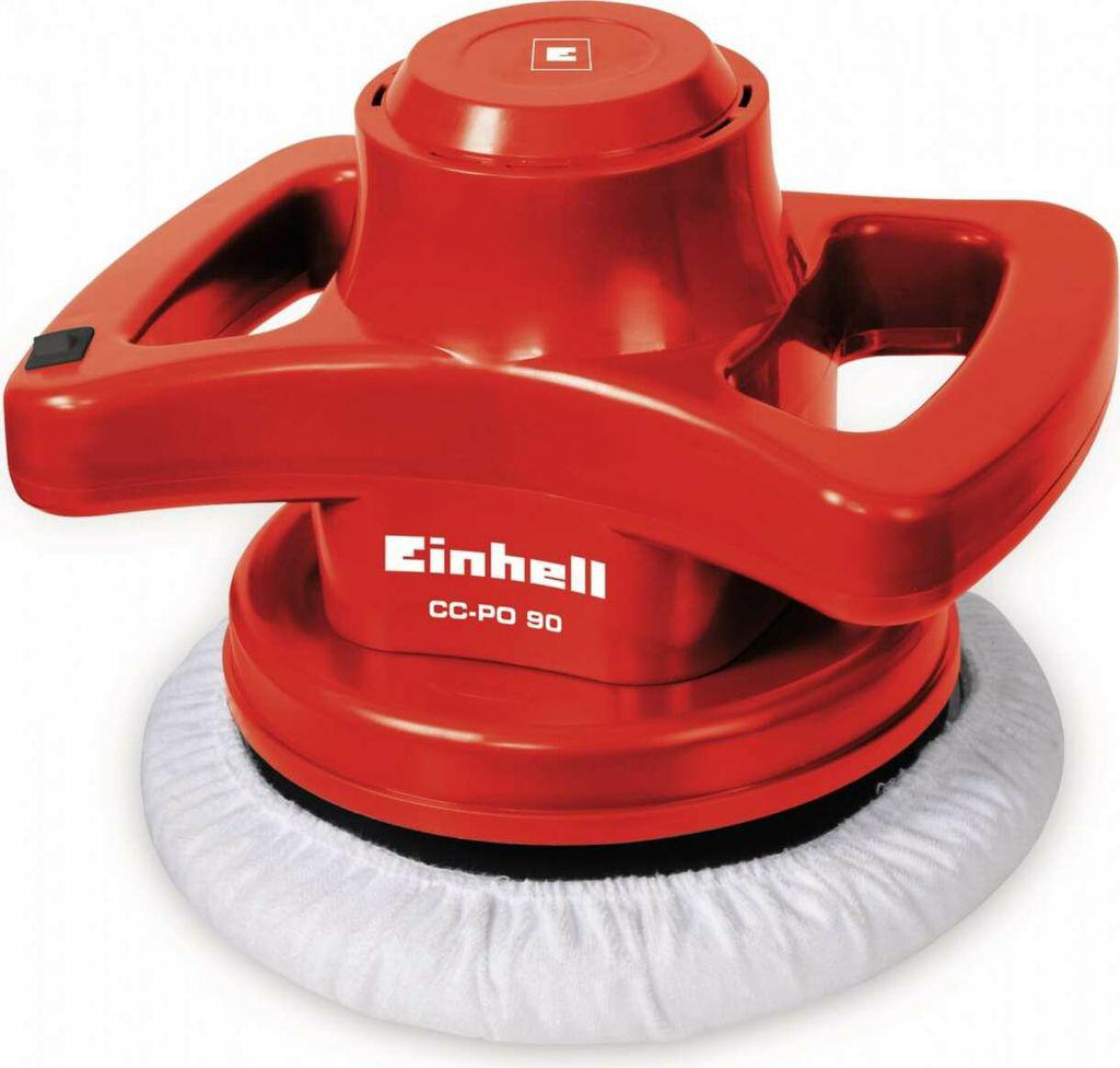 Полировальная машина Einhell CC-PO 90, 90 Вт, 3700 об/мин, диск 240 мм