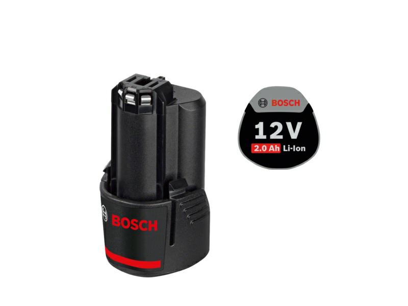 Аккумулятор Bosch 12 В 2.0 Ah литий-ионный, вес 175 г