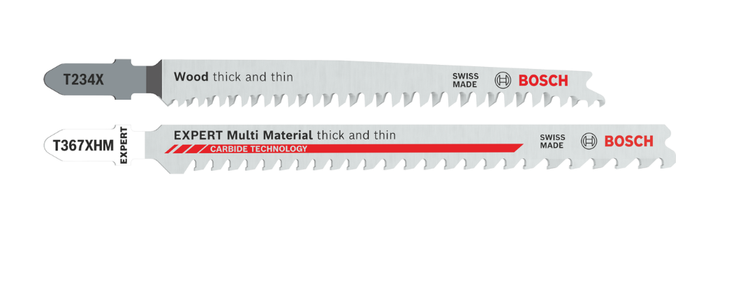 Набор пилок для лобзика Bosch T234X и T367X, 26 шт. для дерева и различных материалов