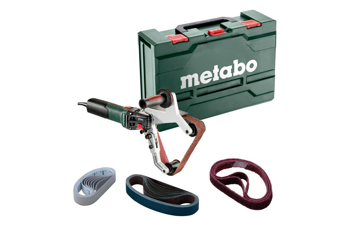 Ленточная шлифовальная машина Metabo RBE 15-180 Set