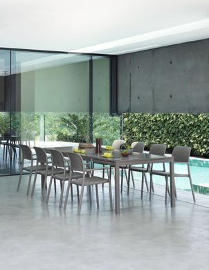 Кресло садовое пластиковое RIVA Agave UV-стойкое с подлокотниками NARDI