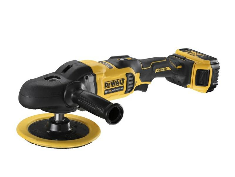 Полировальная машина DeWalt 18V 180 мм DCM849P2 с 2 аккумуляторами 5 Ач