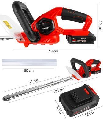 Акумуляторний тример для живоплоту 20 в Maltec 111400