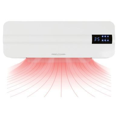 Настінний обігрівач тепловентилятор з пультом ProfiCare PC-HL 3116