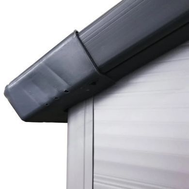 Хозблок уличный пластиковый 134x192 см Hardmaister Vermont светло-серый