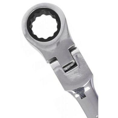 Накидные ключи с трещоткой с изгибом 12шт Kraft&Dele KD10947